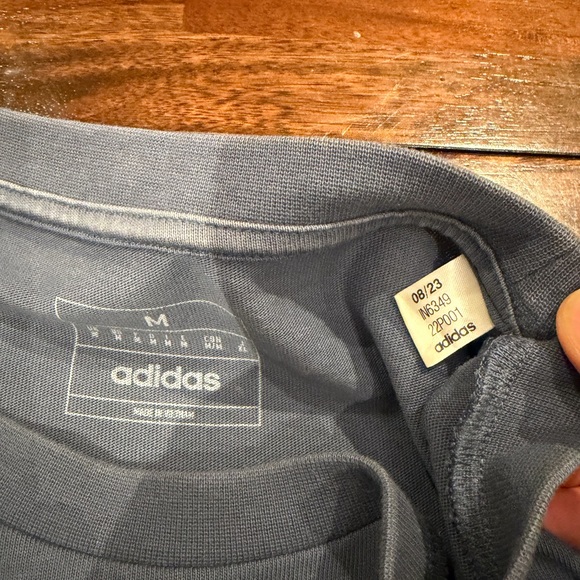 Adidas Golf Men's Blue Long Sleeve Tee | Men’s Medium - Picture 4 of 5